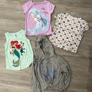 Disney 4t tank / shirt sleeve / hoodie